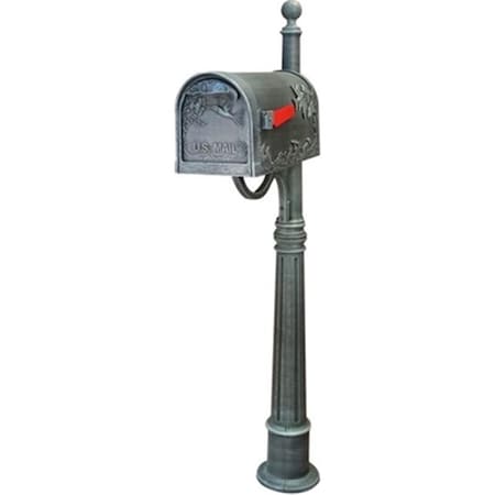 Special Lite Products Special Lite Products SCB-1015-MP-ORB Berkshire Curbside Mailbox with Side Numbers; Oil Rubbed Bronze SCB-1015-MP-ORB